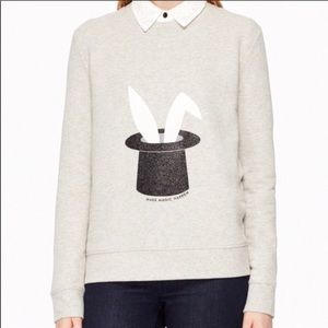 Kate Spade “Make Magic Happen” Sweatshirt